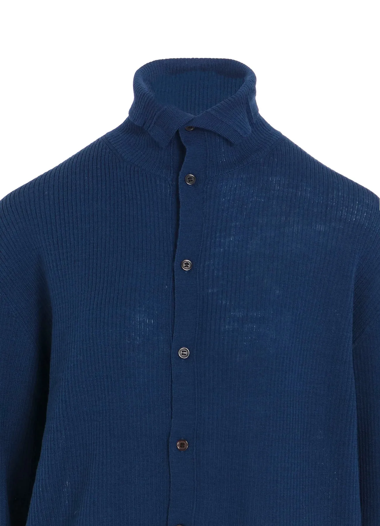 RIB HIGH NECK KNIT CARDIGAN sold by Yohji Yamamoto product image thumbnail 5