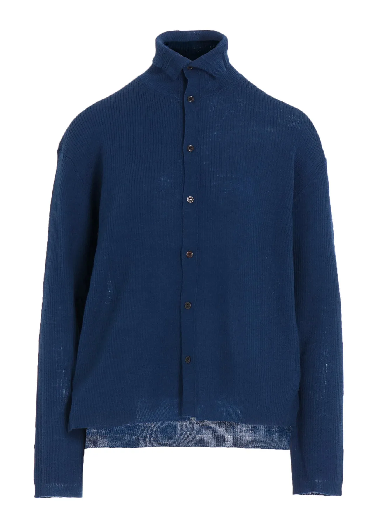 RIB HIGH NECK KNIT CARDIGAN sold by Yohji Yamamoto product image thumbnail 2