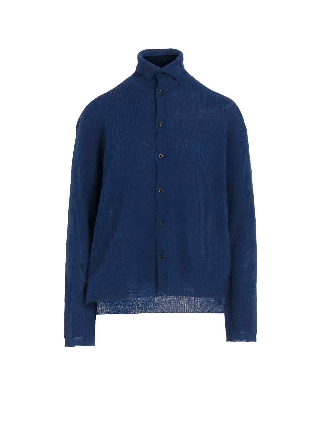 RIB HIGH NECK KNIT CARDIGAN sold by Yohji Yamamoto