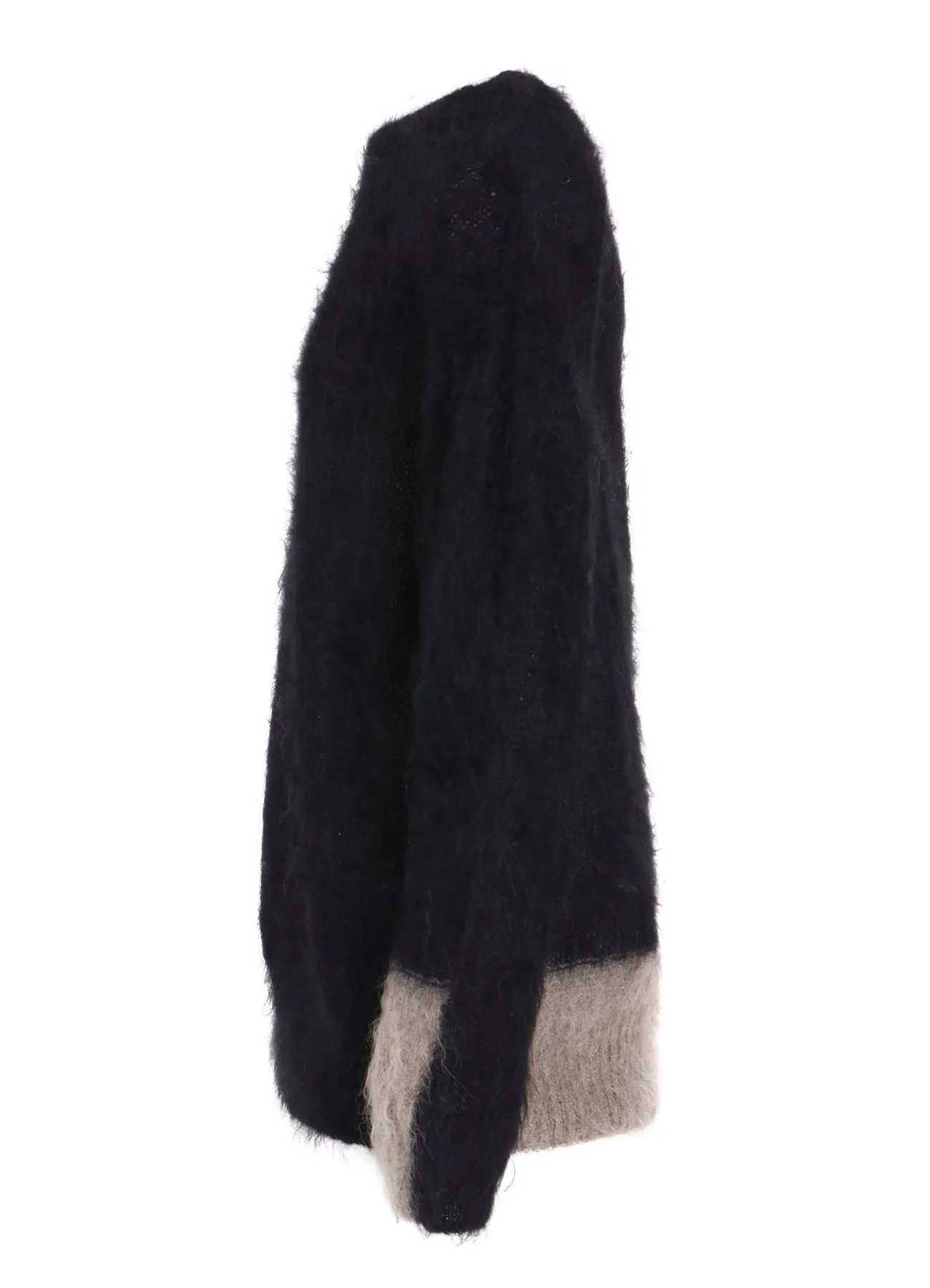 COLOR SCHEME MOHAIR PULLOVER sold by Yohji Yamamoto product image thumbnail 3