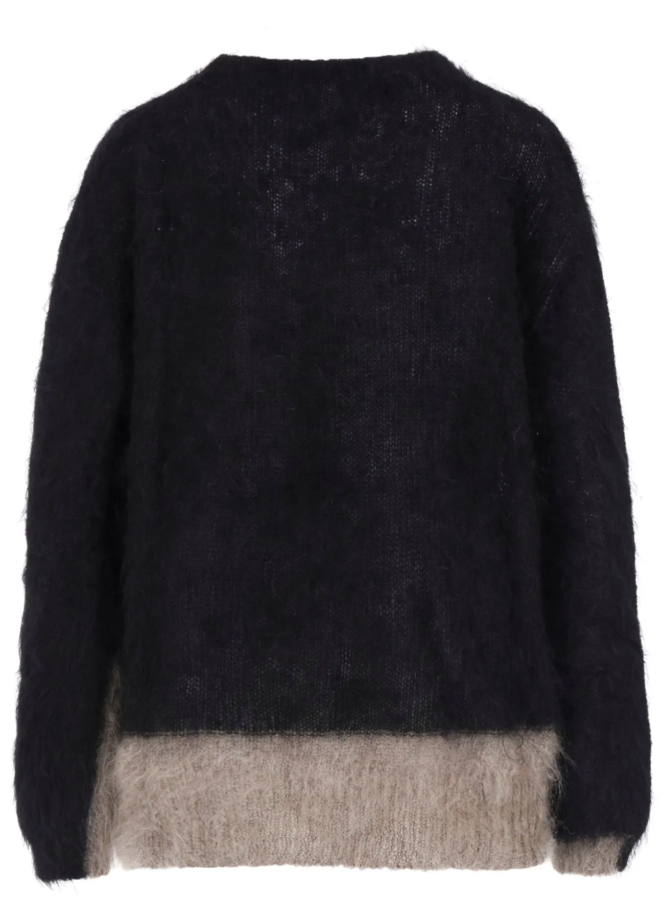 COLOR SCHEME MOHAIR PULLOVER sold by Yohji Yamamoto product image thumbnail 4