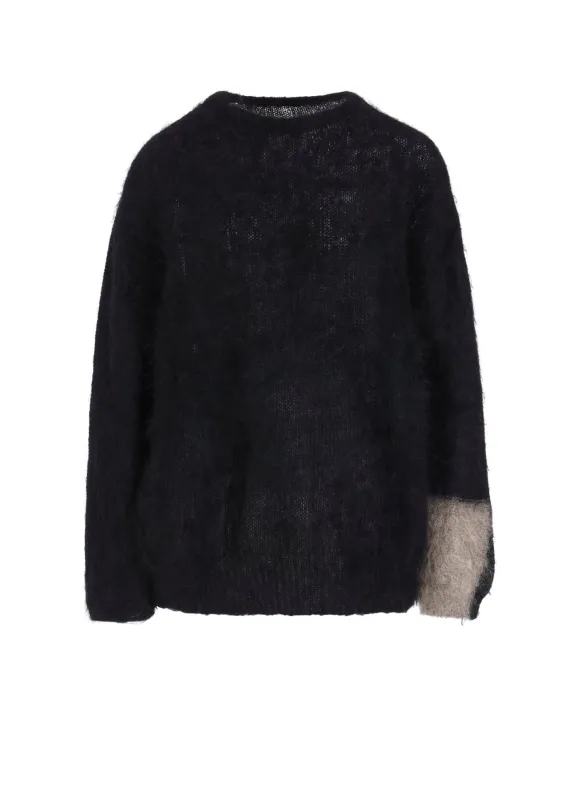 COLOR SCHEME MOHAIR PULLOVER sold by Yohji Yamamoto