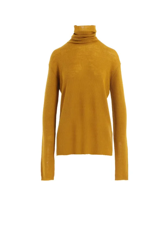 RIB HIGH NECK KNIT sold by Yohji Yamamoto