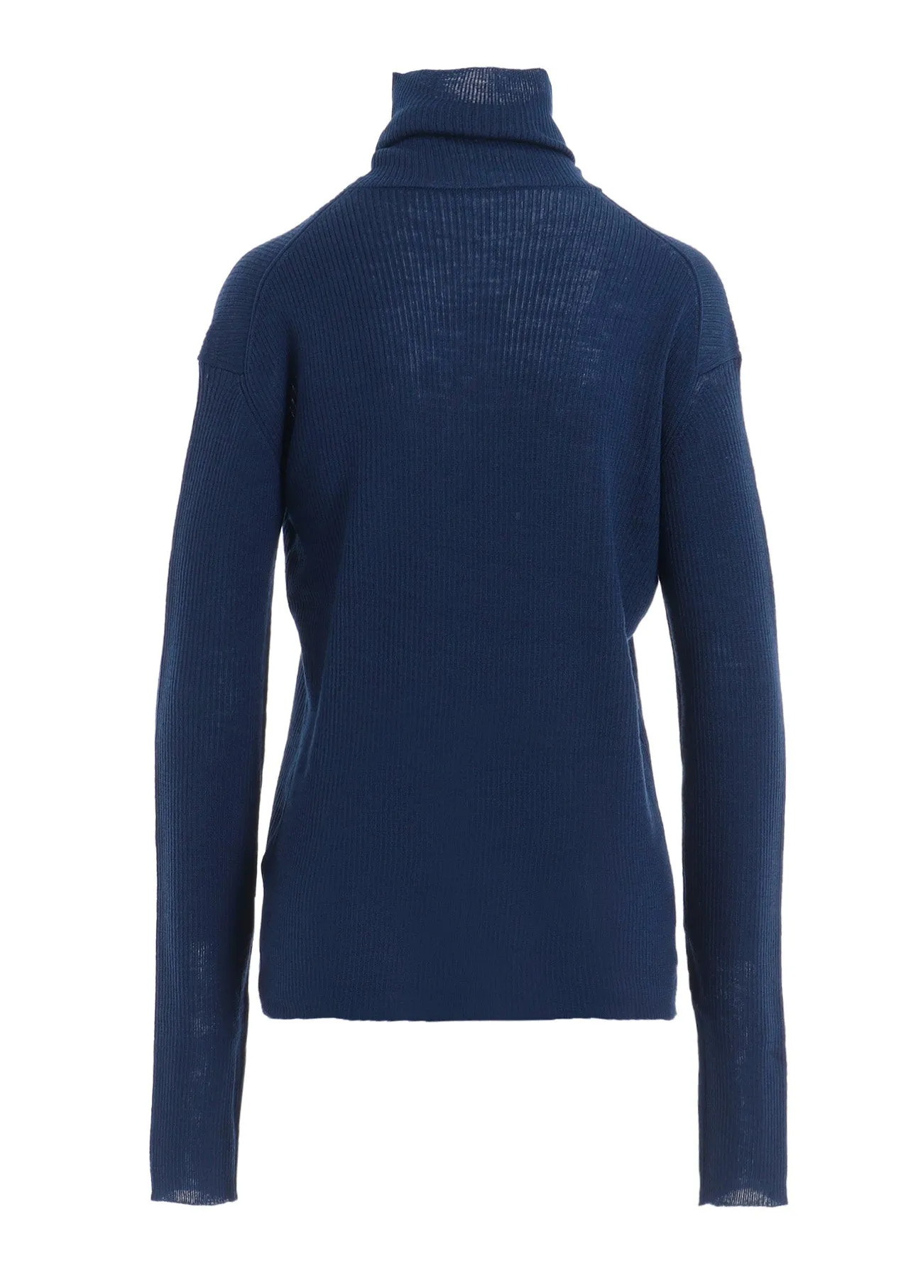 RIB HIGH NECK KNIT sold by Yohji Yamamoto product image thumbnail 3