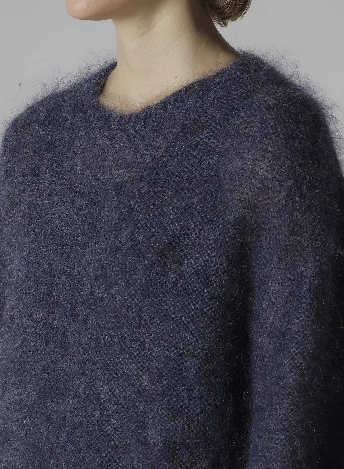 COLOR SCHEME MOHAIR PULLOVER sold by Yohji Yamamoto product image thumbnail 5