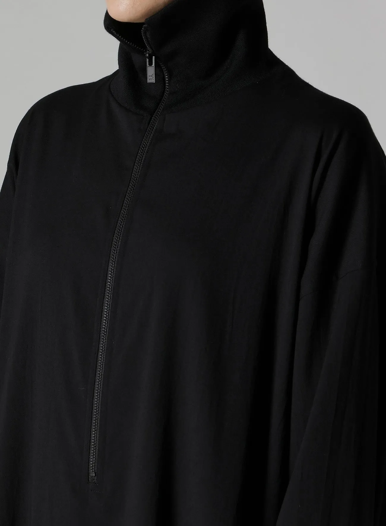 WOOL BLEND TWILL STAND-UP COLLAR DRESS sold by Yohji Yamamoto product image thumbnail 5