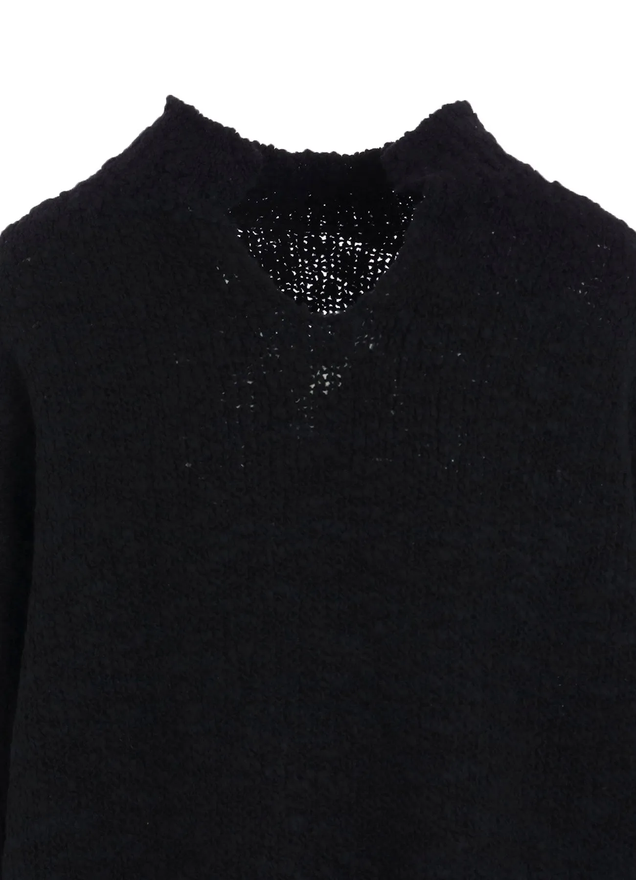 THICK SLUB JERSEY CURLED COLLAR PULLOVER sold by Yohji Yamamoto product image thumbnail 5