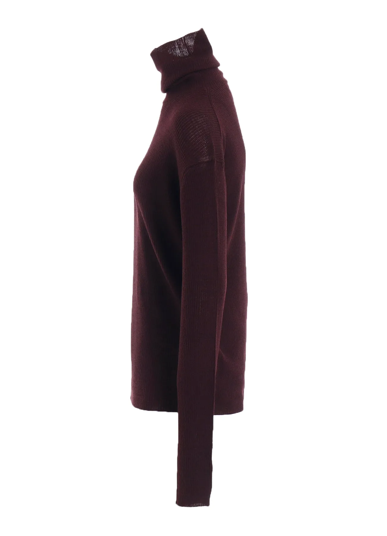 RIB HIGH NECK KNIT sold by Yohji Yamamoto product image thumbnail 3