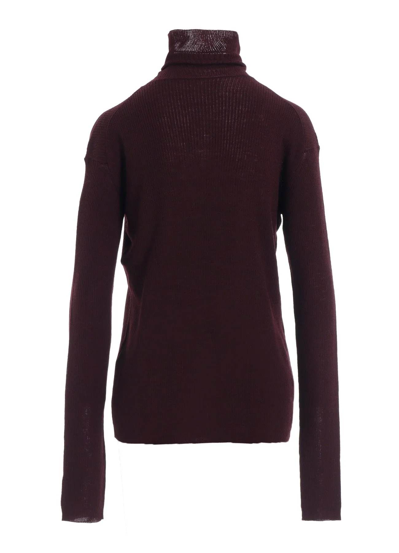 RIB HIGH NECK KNIT sold by Yohji Yamamoto product image thumbnail 4
