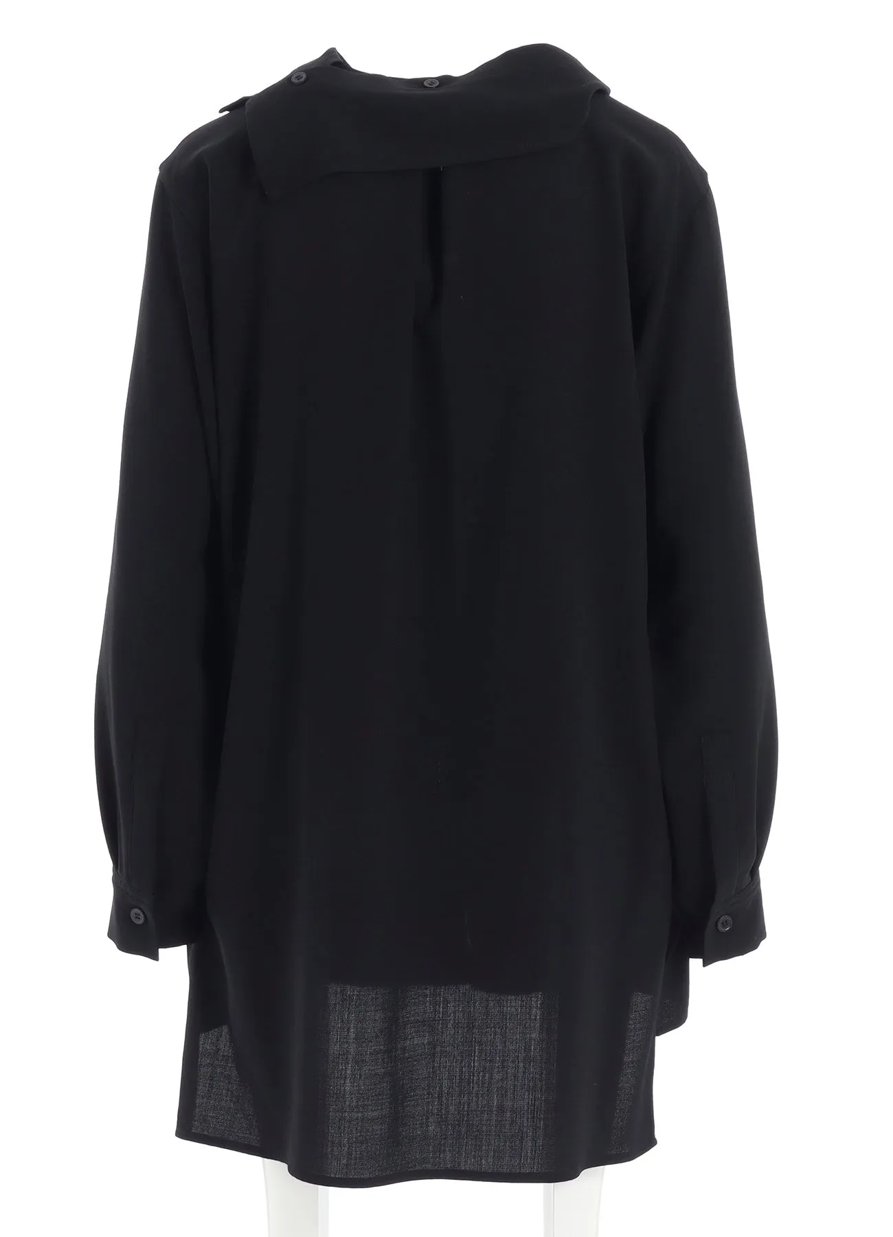 WOOL SERGE SAILOR COLLAR BLOUSE sold by Yohji Yamamoto product image thumbnail 3