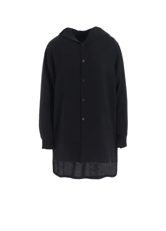 WOOL SERGE SAILOR COLLAR BLOUSE sold by Yohji Yamamoto