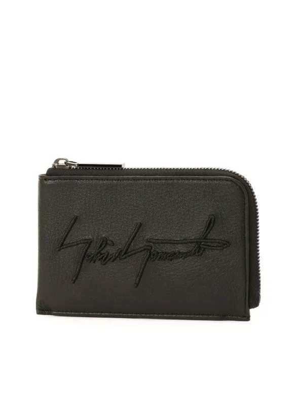 Signature short wallet sold by Yohji Yamamoto