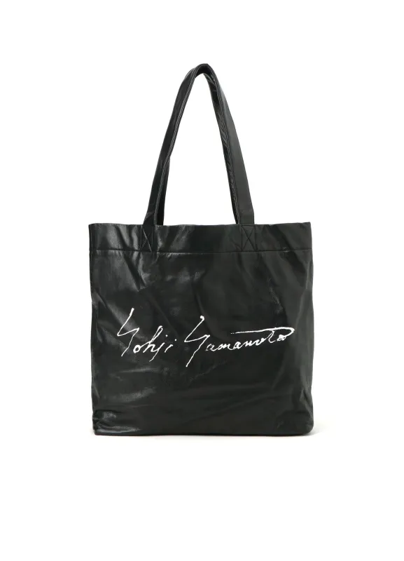 Signature tote(L) sold by Yohji Yamamoto