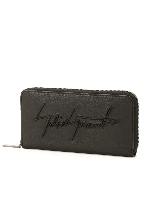 Signature long wallet sold by Yohji Yamamoto