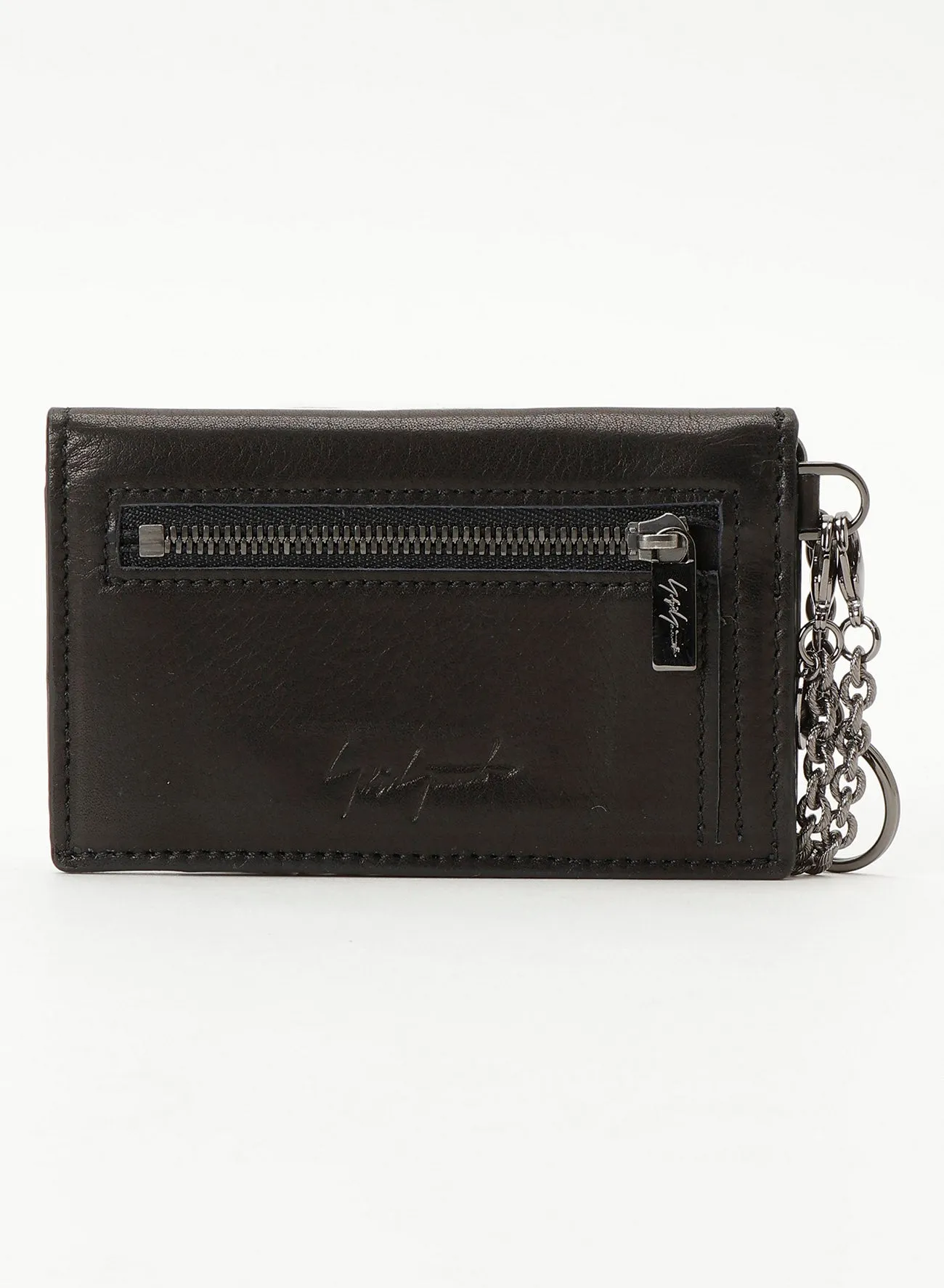 Triangleflap wallet sold by Yohji Yamamoto product image thumbnail 4