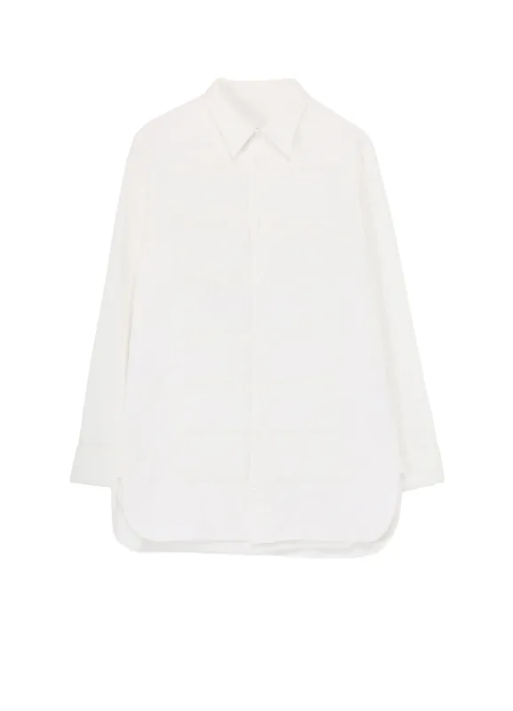 100/2 BROAD PADDED BLOUSE WITH LINING sold by Yohji Yamamoto