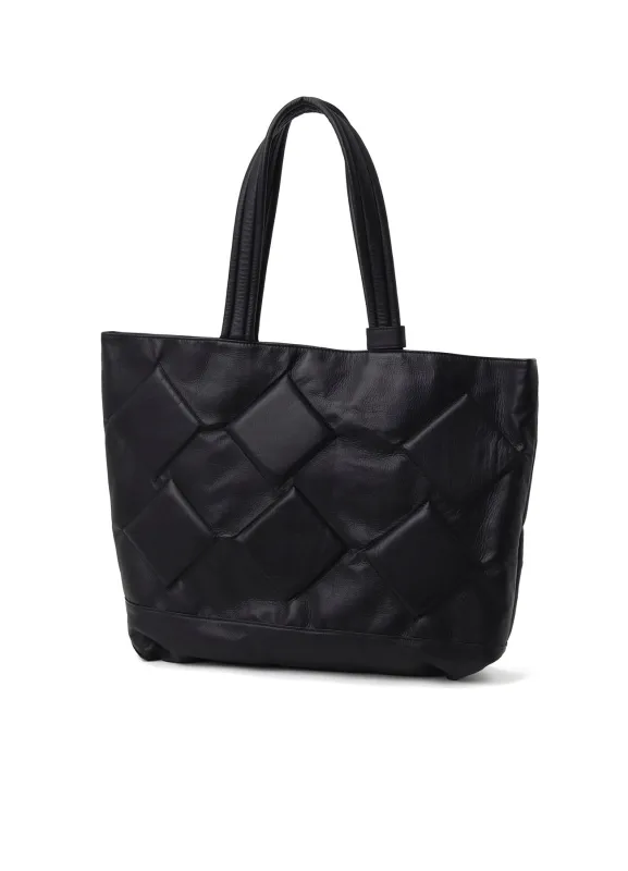 GARMENT LEATHER PADDED TOTE BAG sold by Yohji Yamamoto