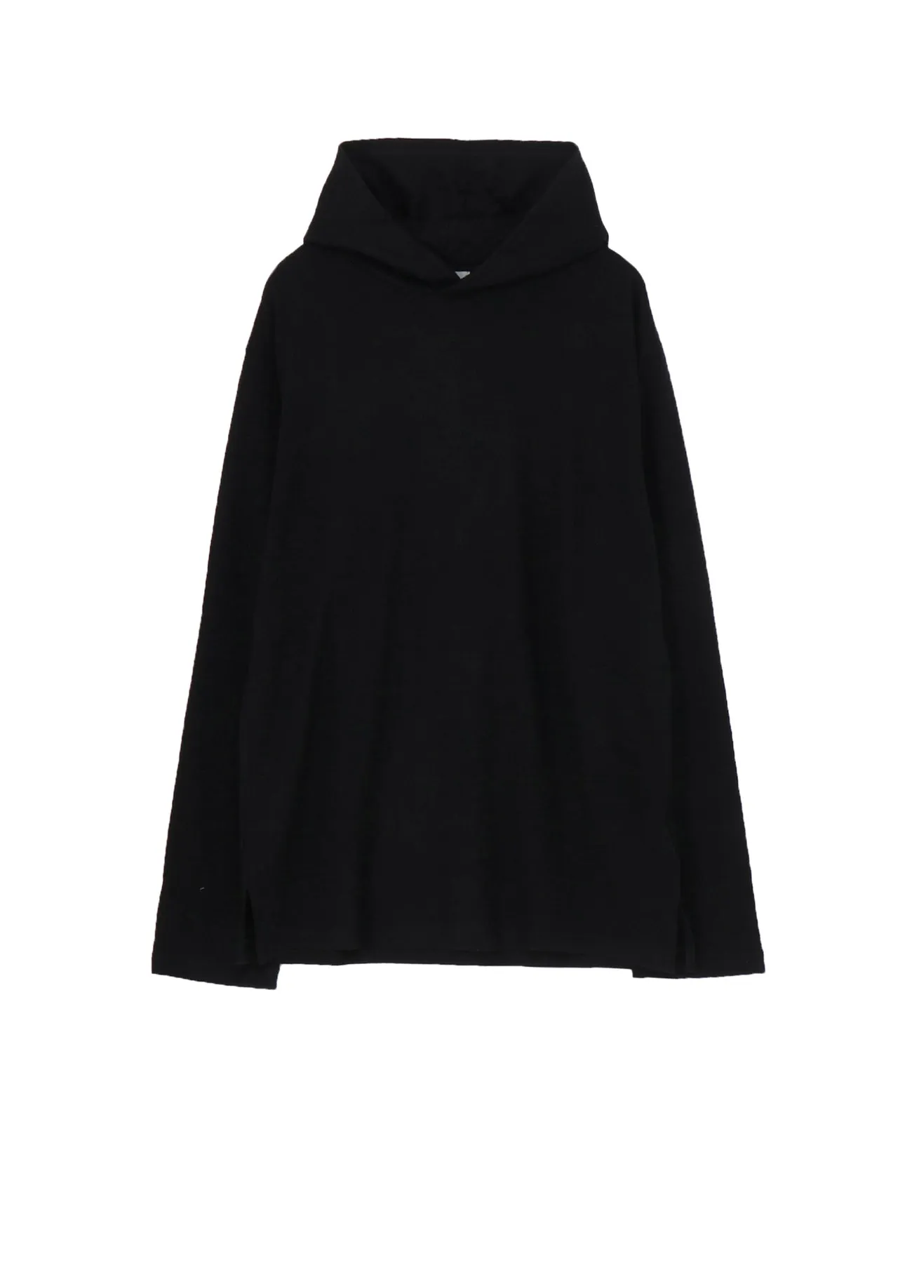 SUPER 120 WOOL SINGLE JERSEY HOODED LS TEE sold by Yohji Yamamoto