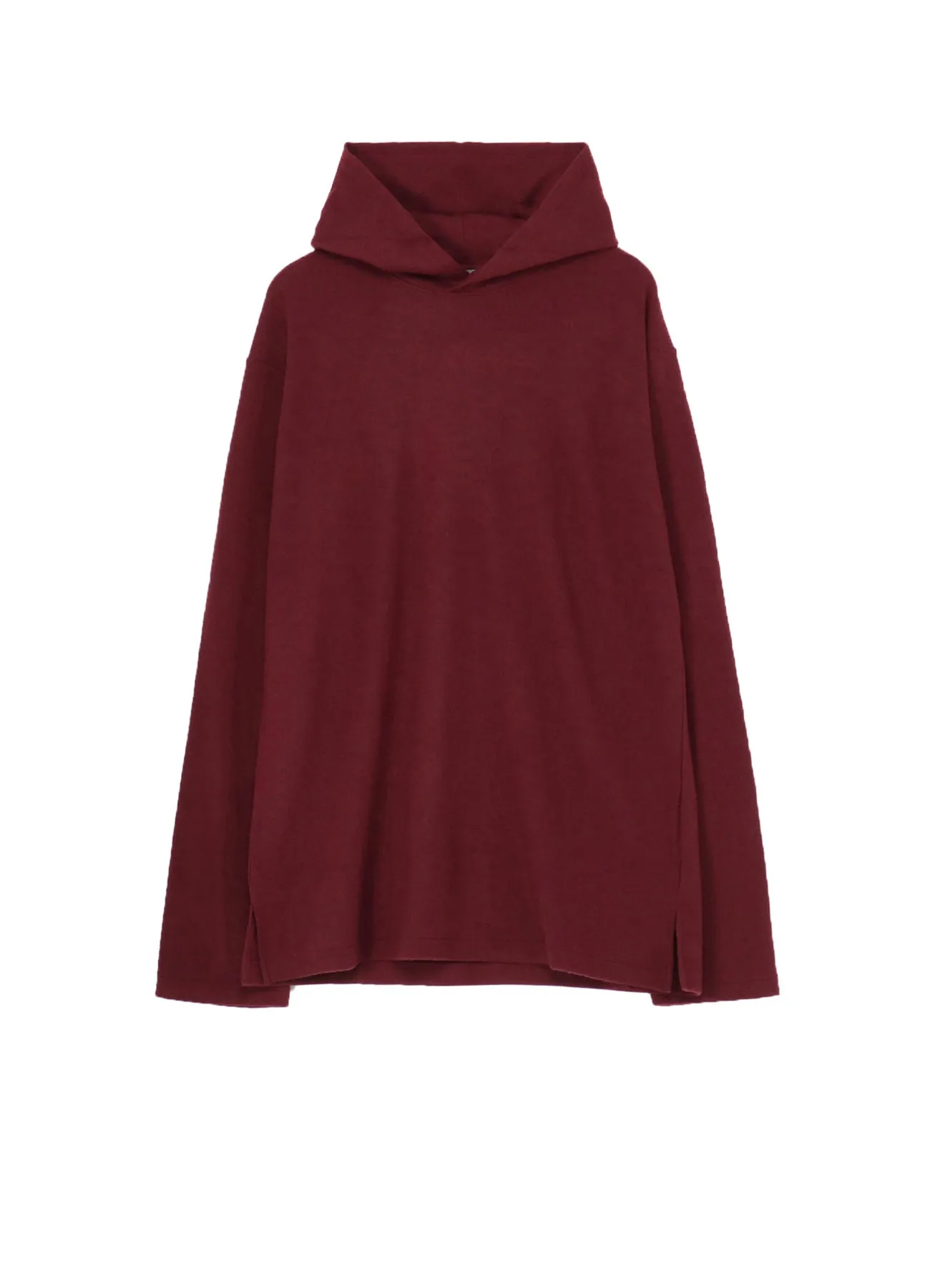 SUPER 120 WOOL SINGLE JERSEY HOODED LS TEE sold by Yohji Yamamoto