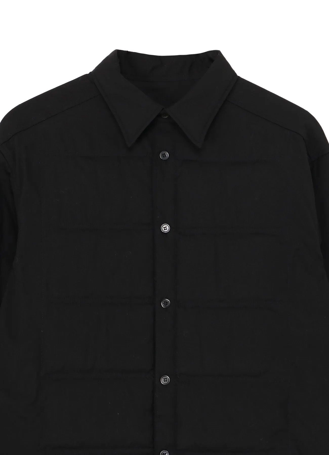 100/2 BROAD PADDED BLOUSE WITH LINING sold by Yohji Yamamoto product image thumbnail 4
