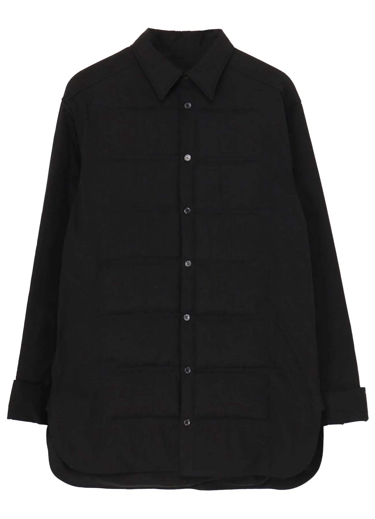 100/2 BROAD PADDED BLOUSE WITH LINING sold by Yohji Yamamoto product image thumbnail 2