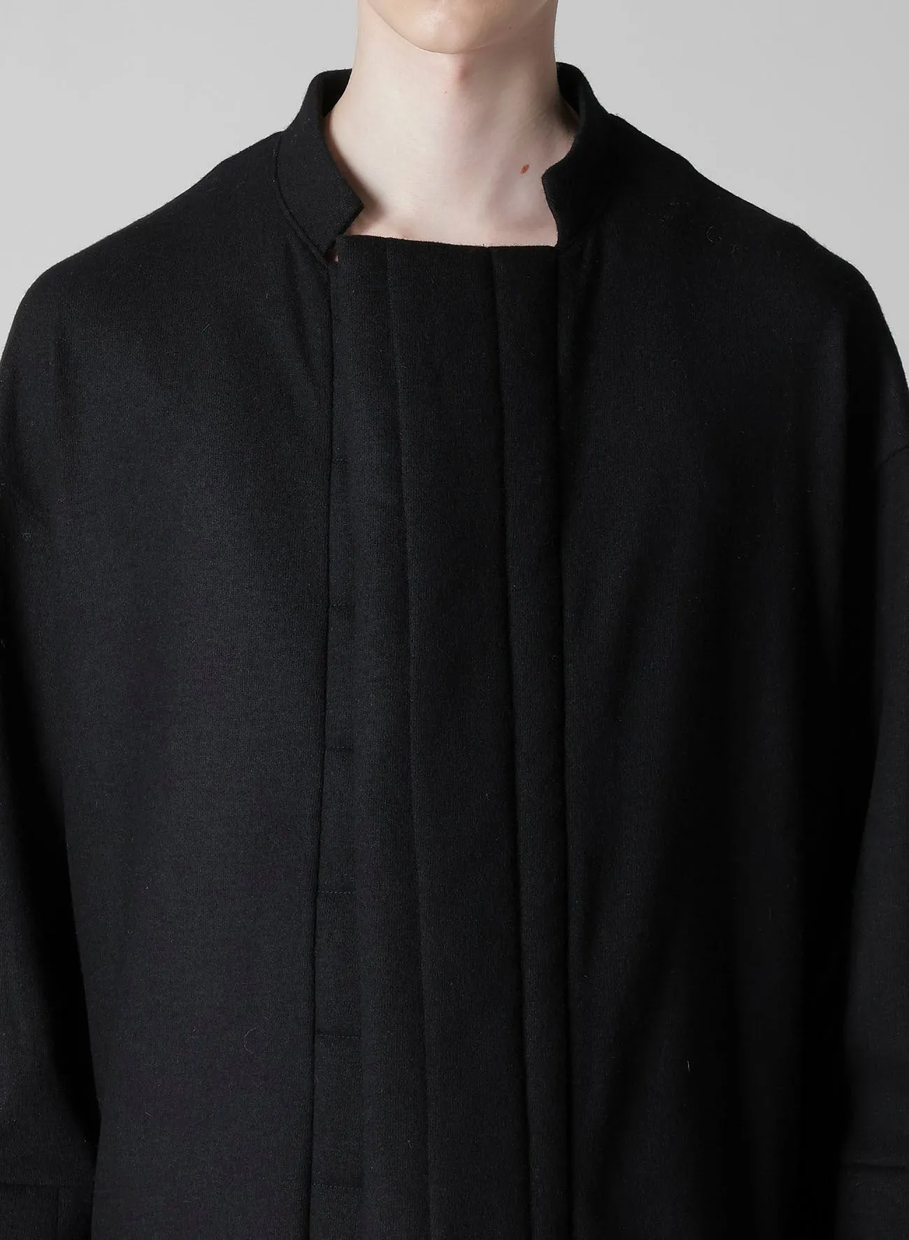 WOOLEN SINGLE PADDED JACKET sold by Yohji Yamamoto product image thumbnail 3