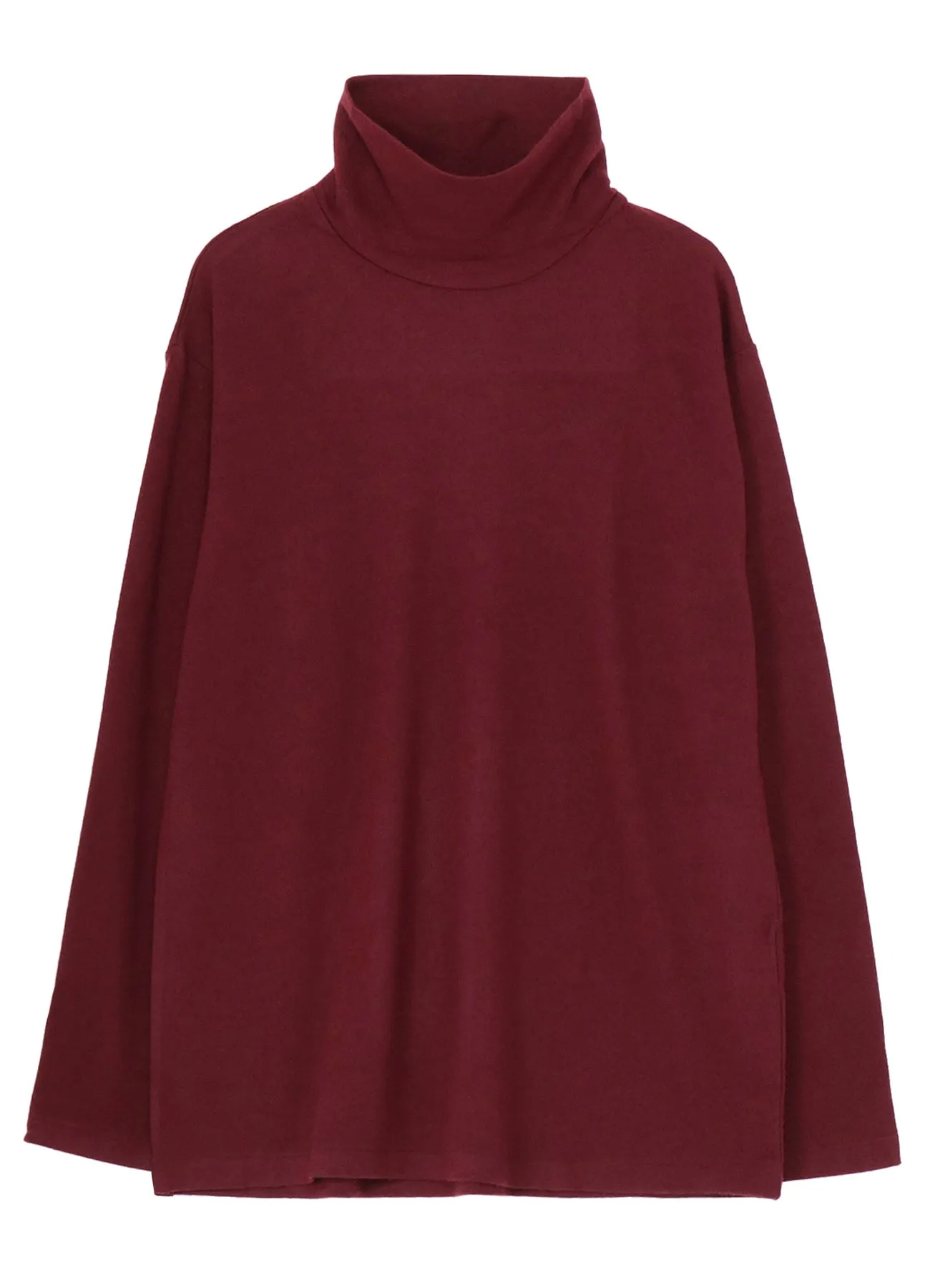 SUPER 120 WOOL SINGLE JERSEY TURTLE NECK LS TEE sold by Yohji Yamamoto product image thumbnail 2