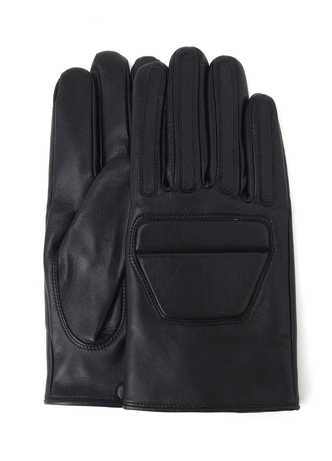 LAMB SKIN PADDED SHORT GLOVES sold by Yohji Yamamoto product image thumbnail 3