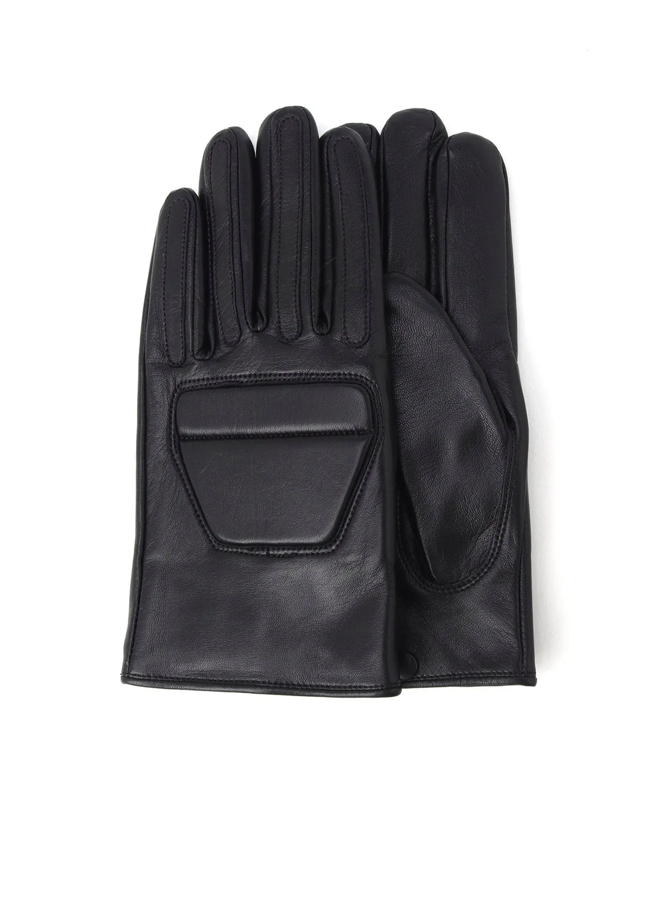 LAMB SKIN PADDED SHORT GLOVES sold by Yohji Yamamoto