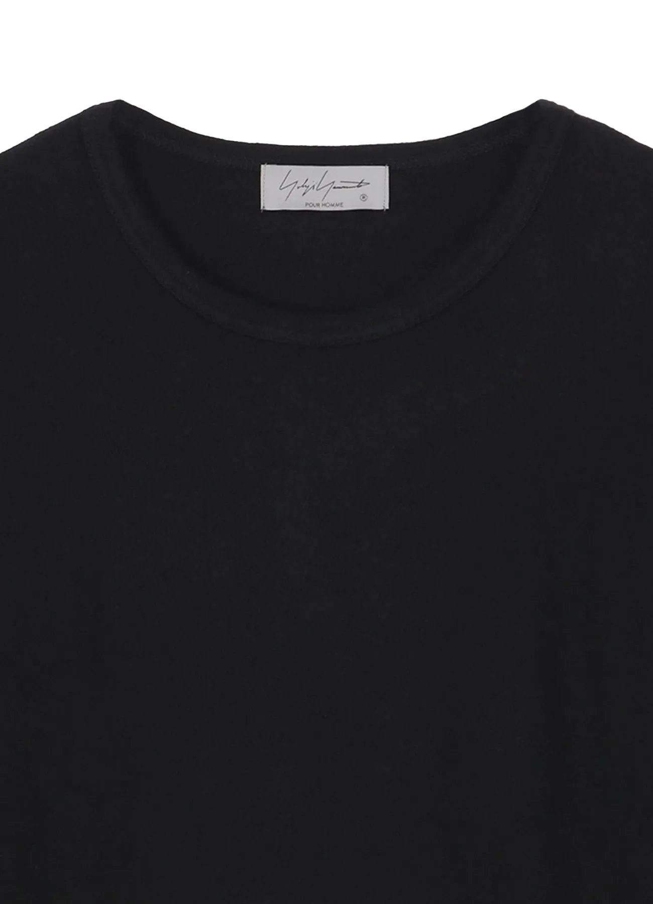 SUPER 120 WOOL SINGLE JERSEY ROUND NECK LS TEE sold by Yohji Yamamoto product image thumbnail 4