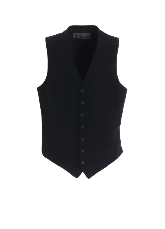FLANNEL REVERSIBLE VEST sold by Yohji Yamamoto