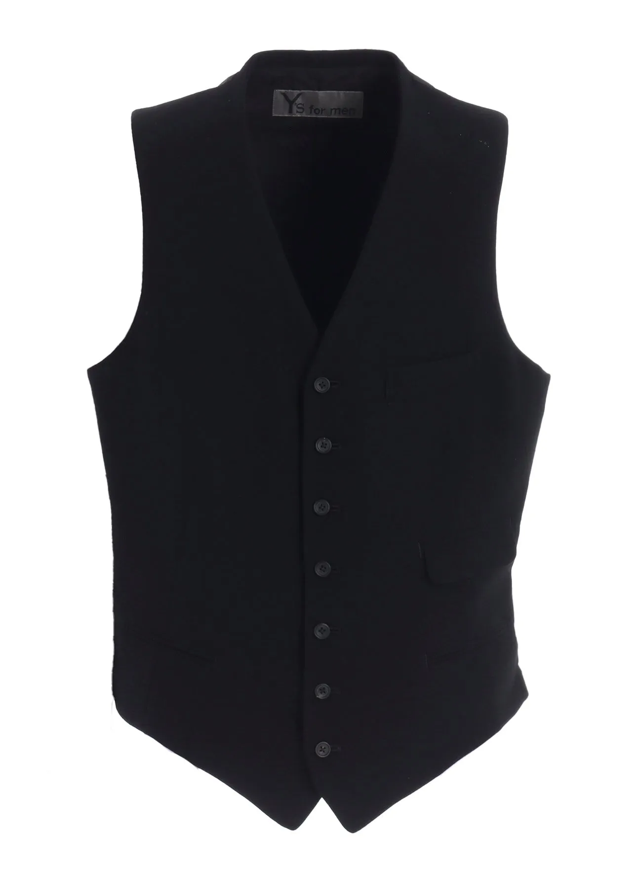 FLANNEL REVERSIBLE VEST sold by Yohji Yamamoto product image thumbnail 2