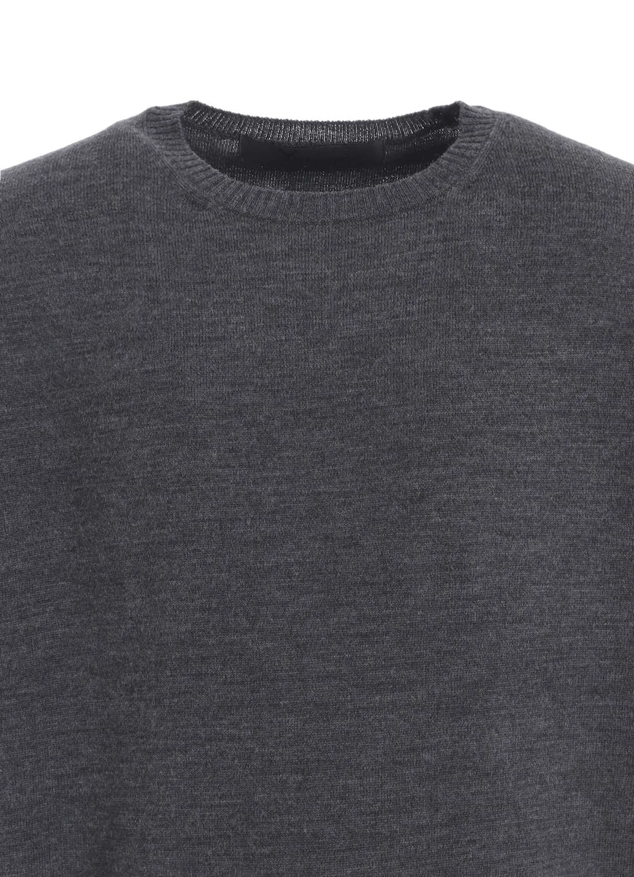 12G1P PLAIN STITCH ROUND NECK PULLOVER sold by Yohji Yamamoto product image thumbnail 5