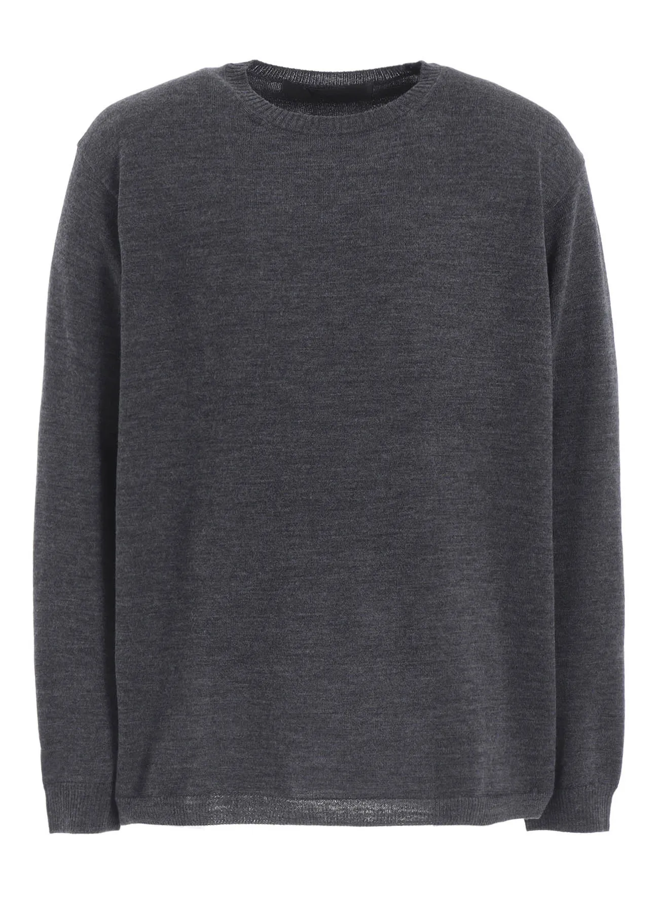 12G1P PLAIN STITCH ROUND NECK PULLOVER sold by Yohji Yamamoto product image thumbnail 2