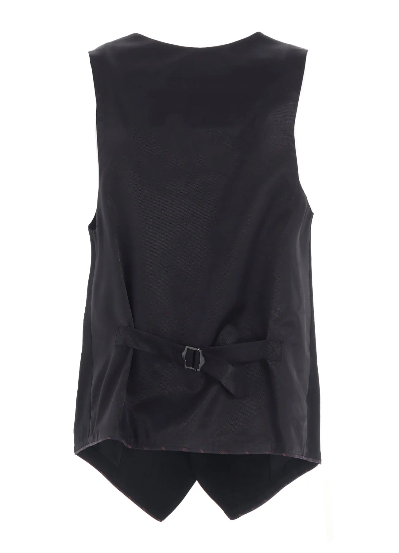 MILLED GABARDINE DARTS VEST sold by Yohji Yamamoto product image thumbnail 3