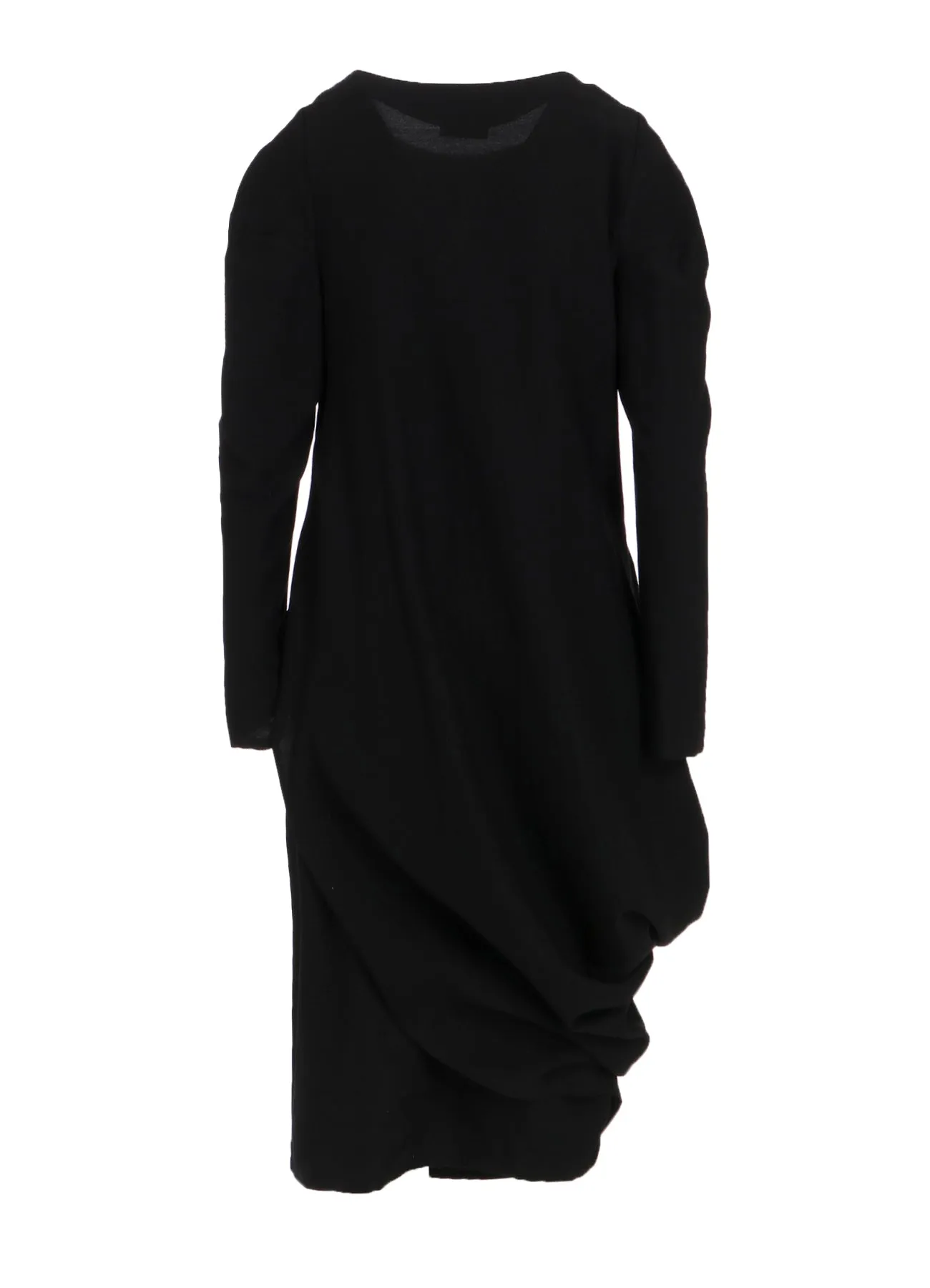 MILLED GABARDINE TWIST DRESS sold by Yohji Yamamoto product image thumbnail 3