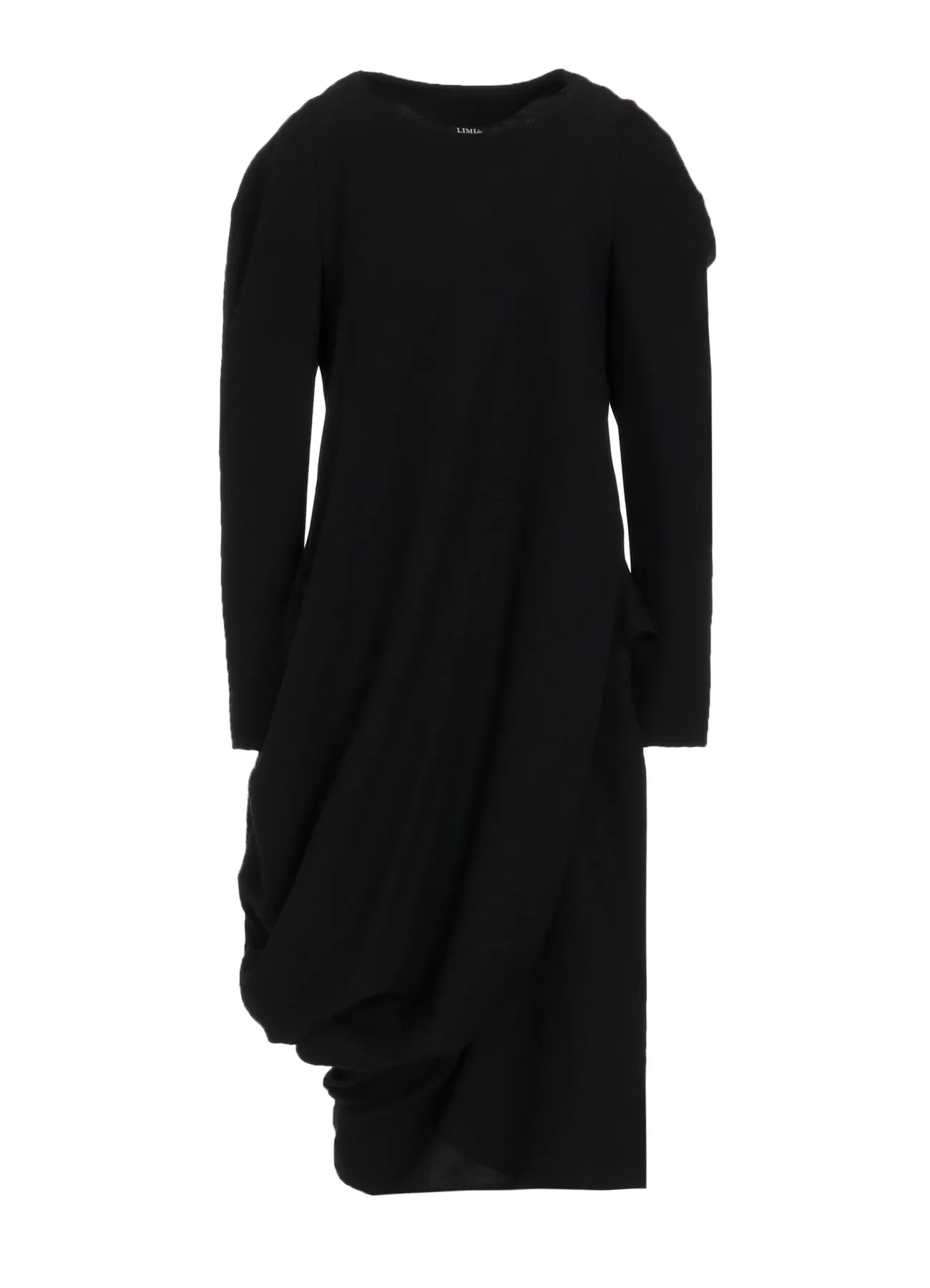 MILLED GABARDINE TWIST DRESS sold by Yohji Yamamoto product image thumbnail 2
