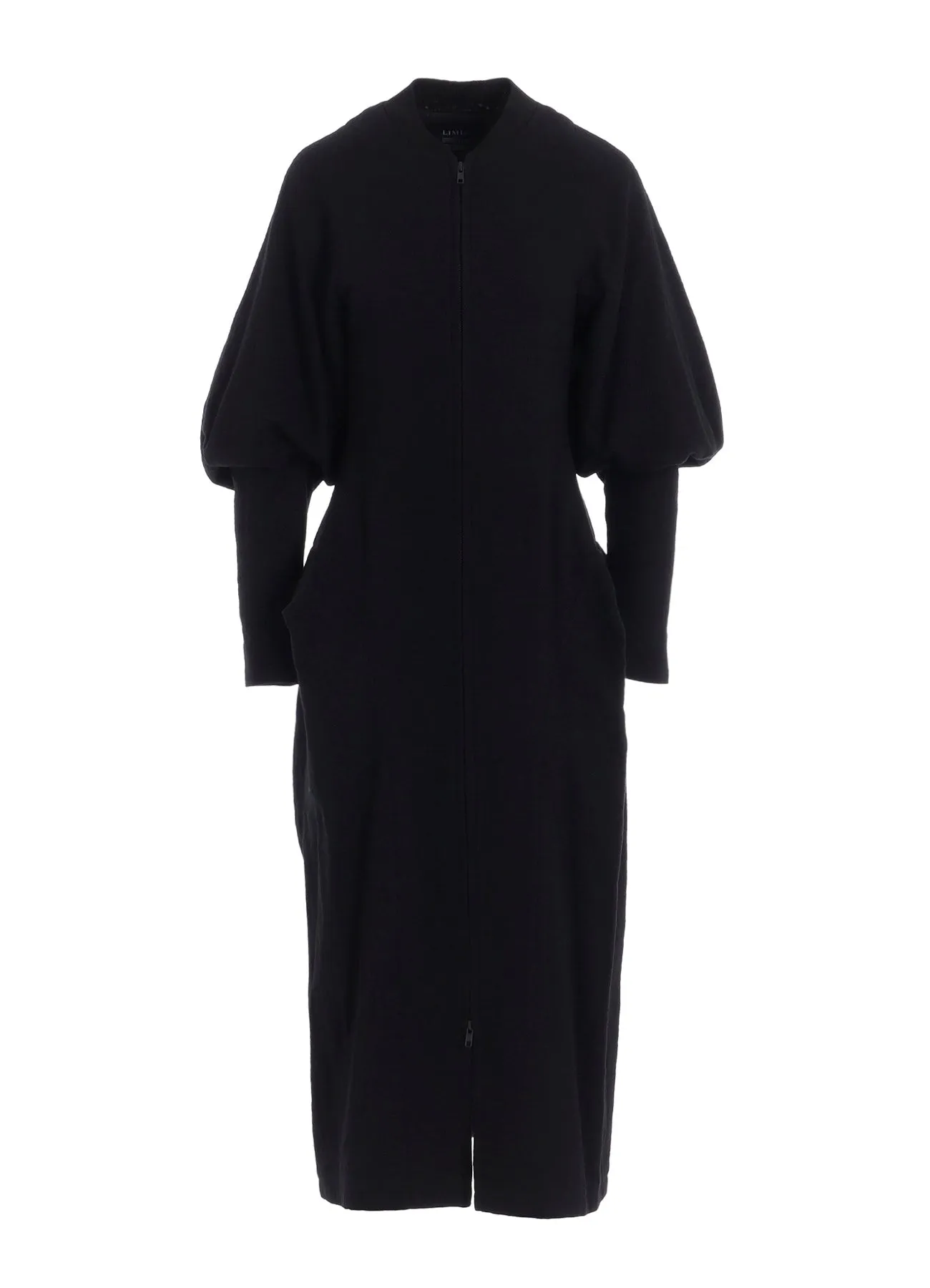 SHRINKED SERGE BALLOON SLEEVE COAT sold by Yohji Yamamoto product image thumbnail 2