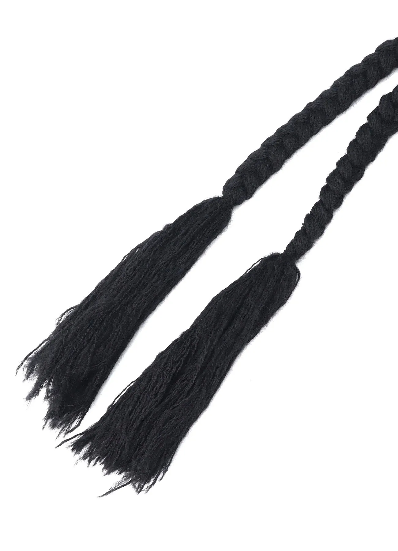 WOOL SLUB ARAN HOODIE sold by Yohji Yamamoto product image thumbnail 5