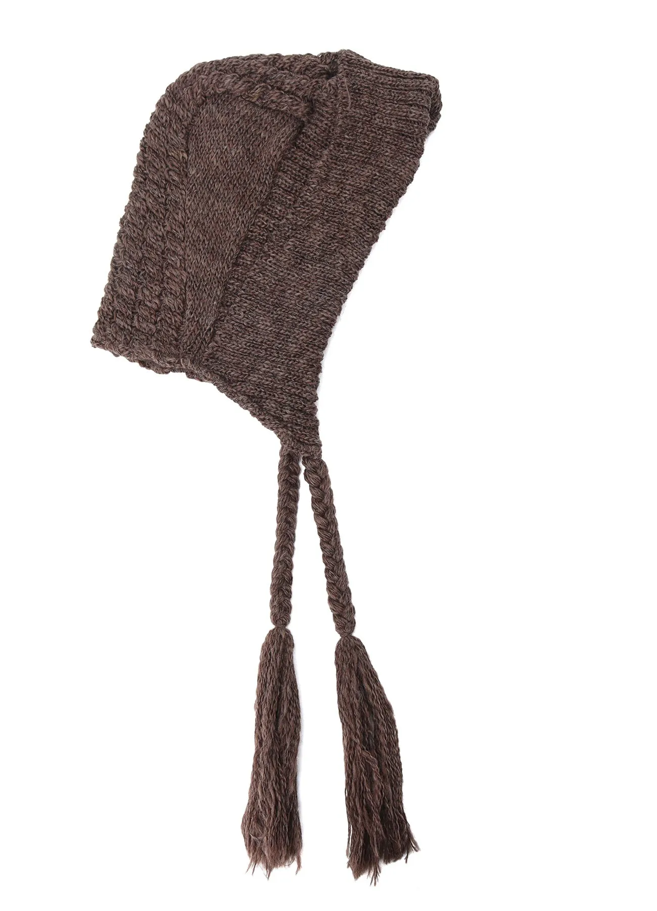 WOOL SLUB ARAN HOODIE sold by Yohji Yamamoto product image thumbnail 3