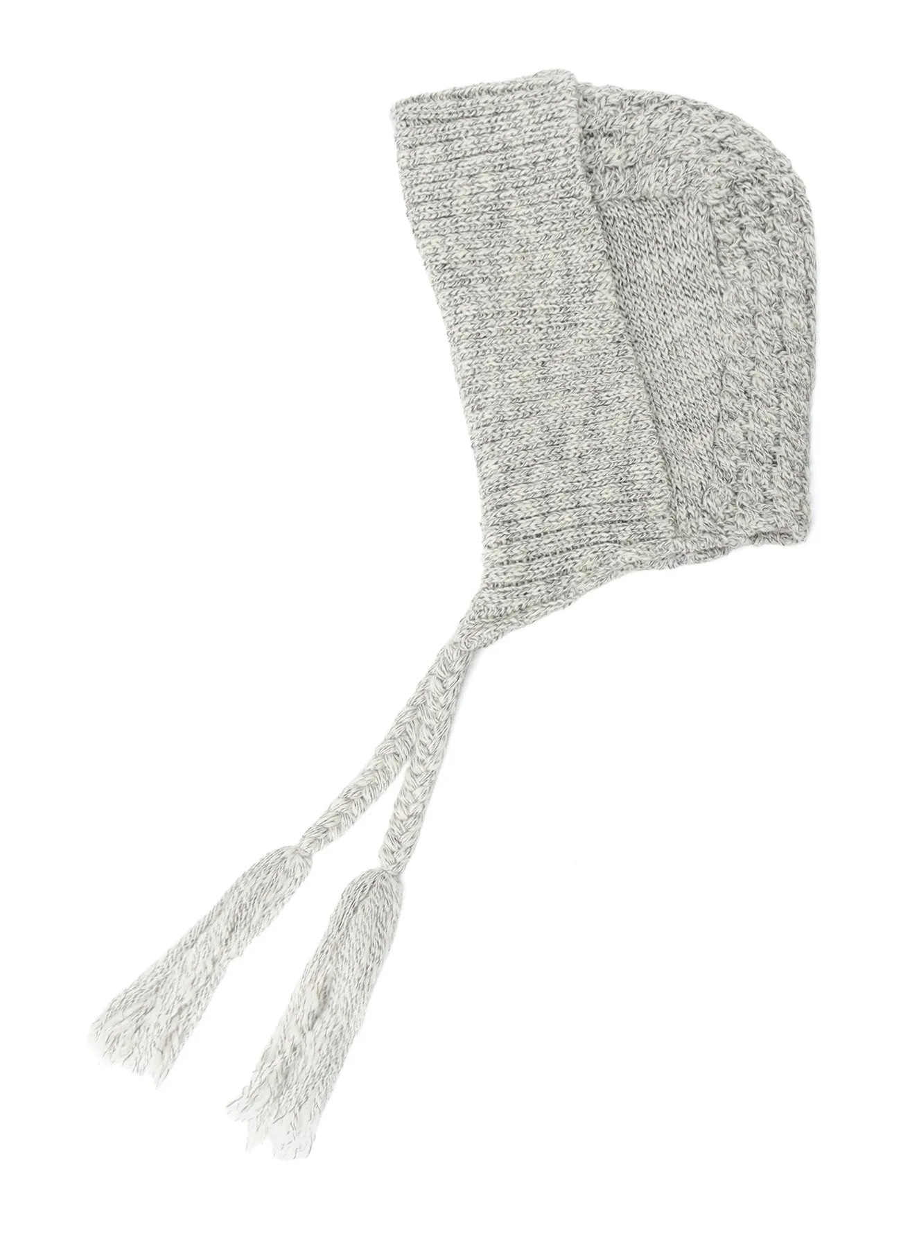 WOOL SLUB ARAN HOODIE sold by Yohji Yamamoto product image thumbnail 2