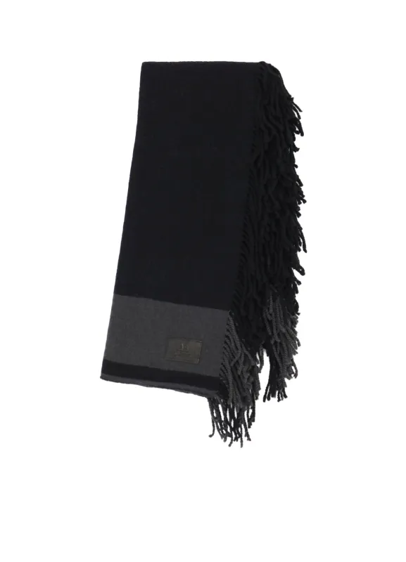WOOL FRINGE SCARF sold by Yohji Yamamoto