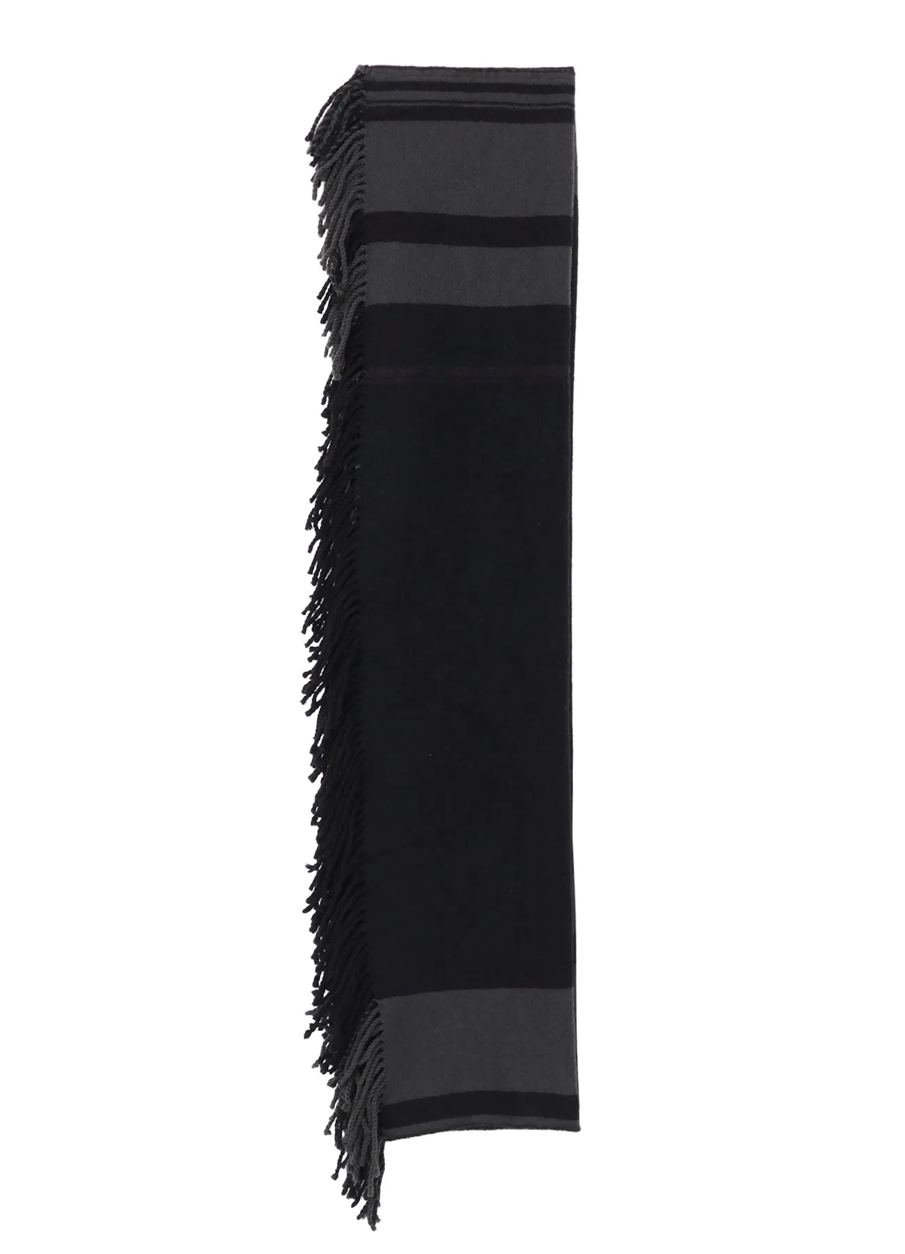 WOOL FRINGE SCARF sold by Yohji Yamamoto product image thumbnail 3