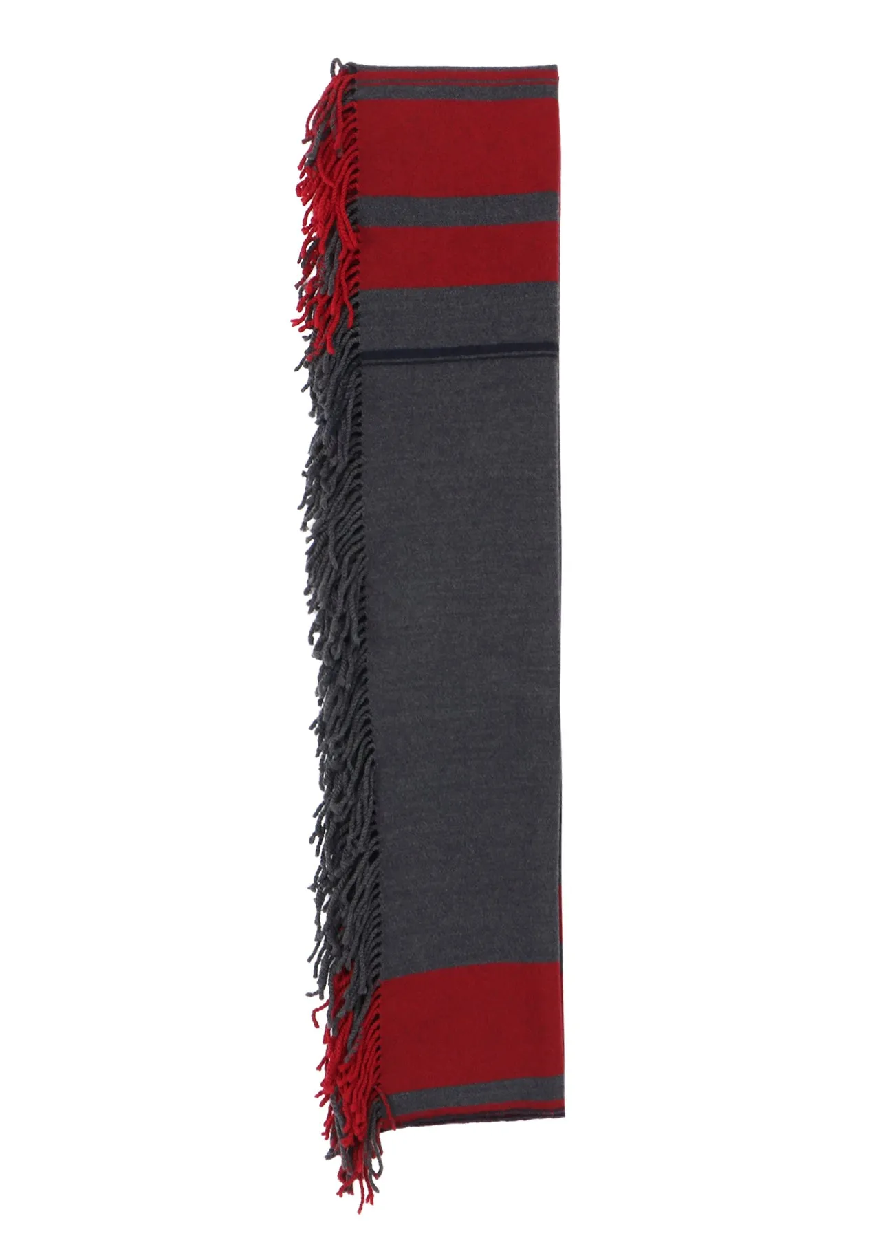 WOOL FRINGE SCARF sold by Yohji Yamamoto product image thumbnail 3