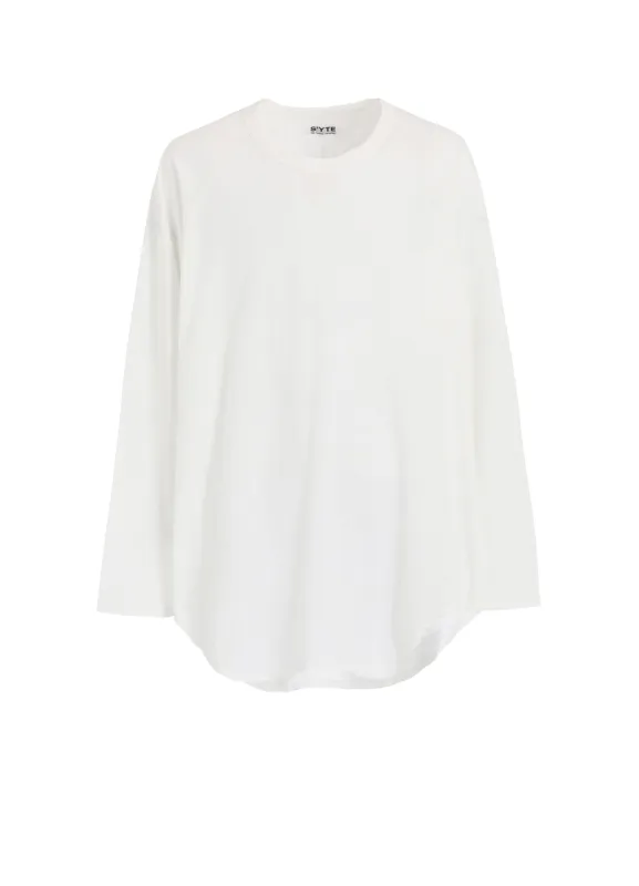 30/COTTON JERSEY OVERSIZED RAGLAN SLEEVE T-SHIRT made by Yohji Yamamoto