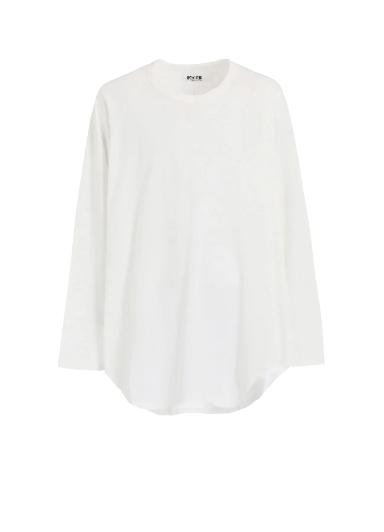 30/COTTON JERSEY OVERSIZED RAGLAN SLEEVE T-SHIRT sold by Yohji Yamamoto