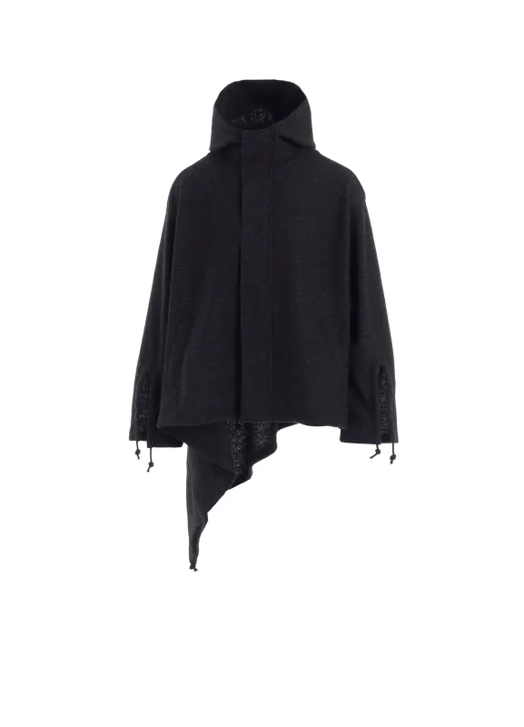 WOOLEN SINGLE JERSEY GATHERED PO B sold by Yohji Yamamoto