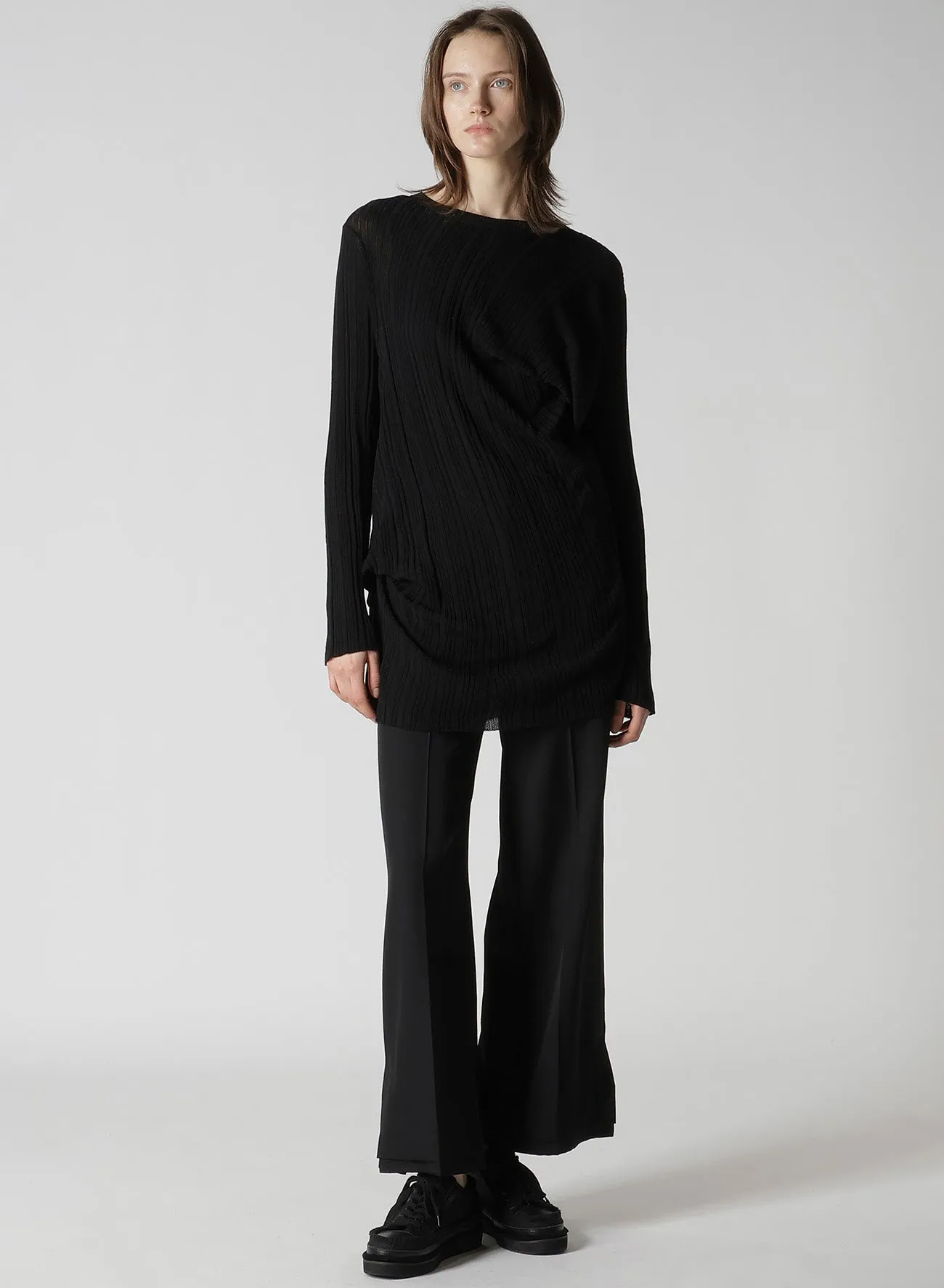 RANDOM RIB TUCK DETAIL PO sold by Yohji Yamamoto product image thumbnail 3