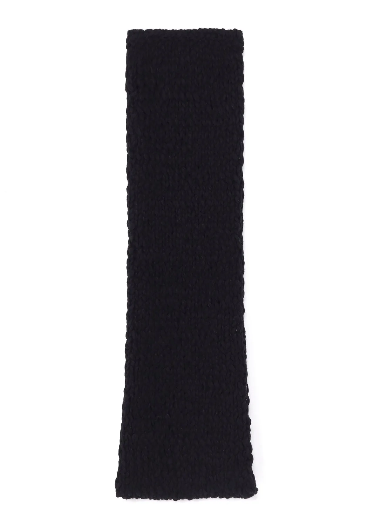 HAND-WOVEN SLABS/W KNIT SNOOD sold by Yohji Yamamoto product image thumbnail 5