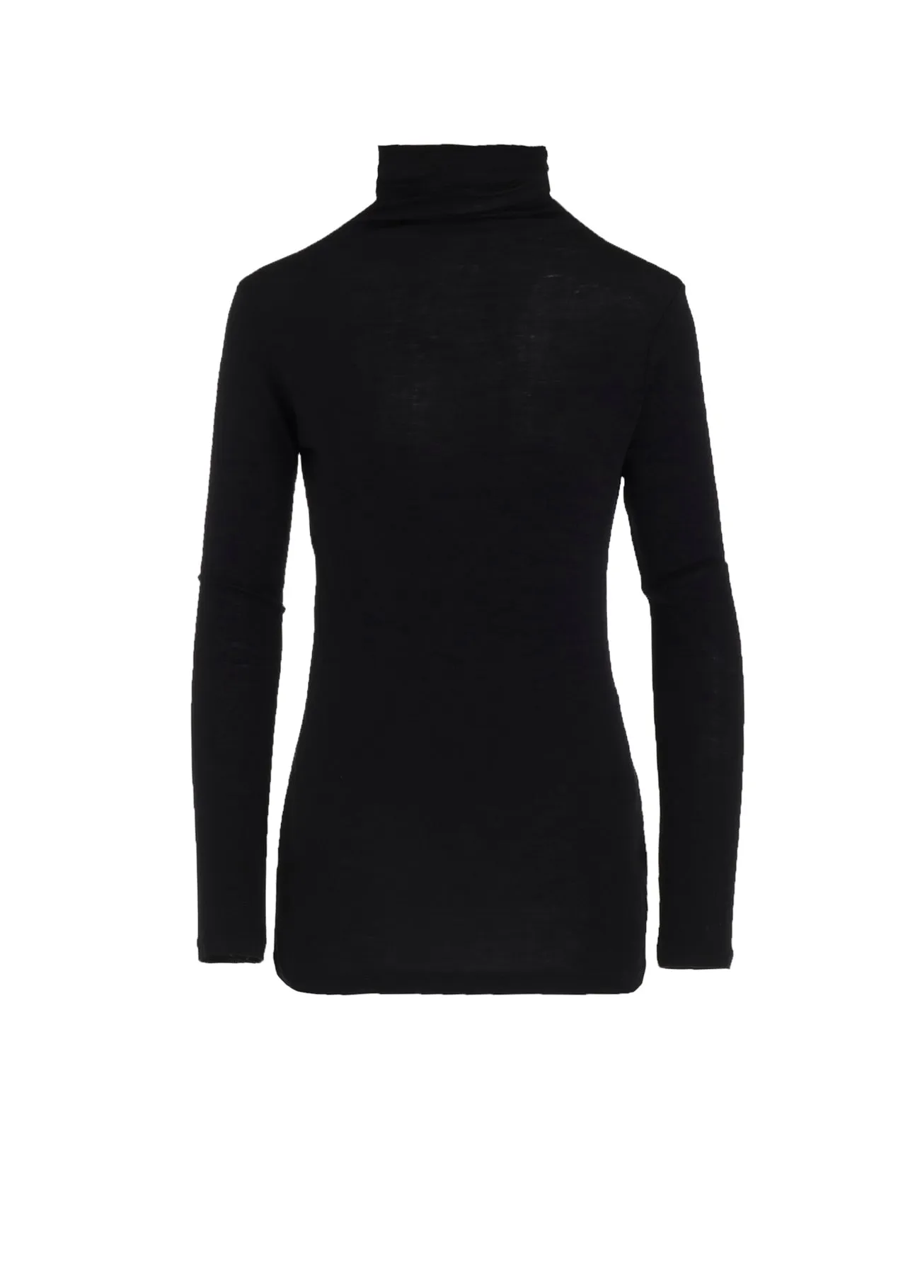 WOOL CHIFFON HIGHNECK LONG T B sold by Yohji Yamamoto